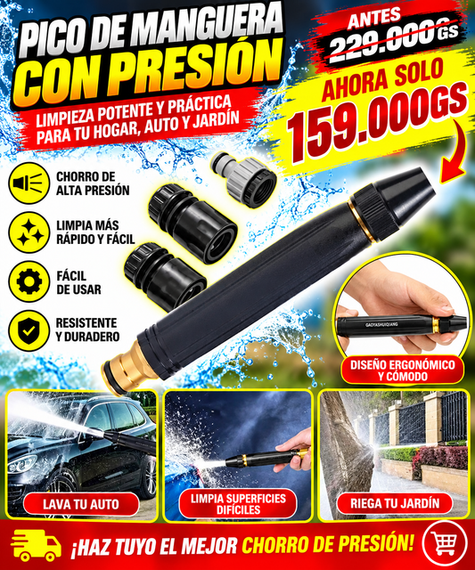 PICO DE MANGUERA ALTA PRESION